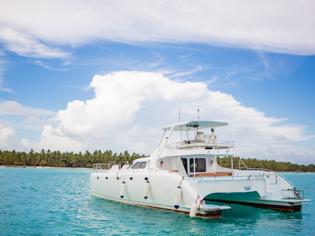 catamaran privado isla saona